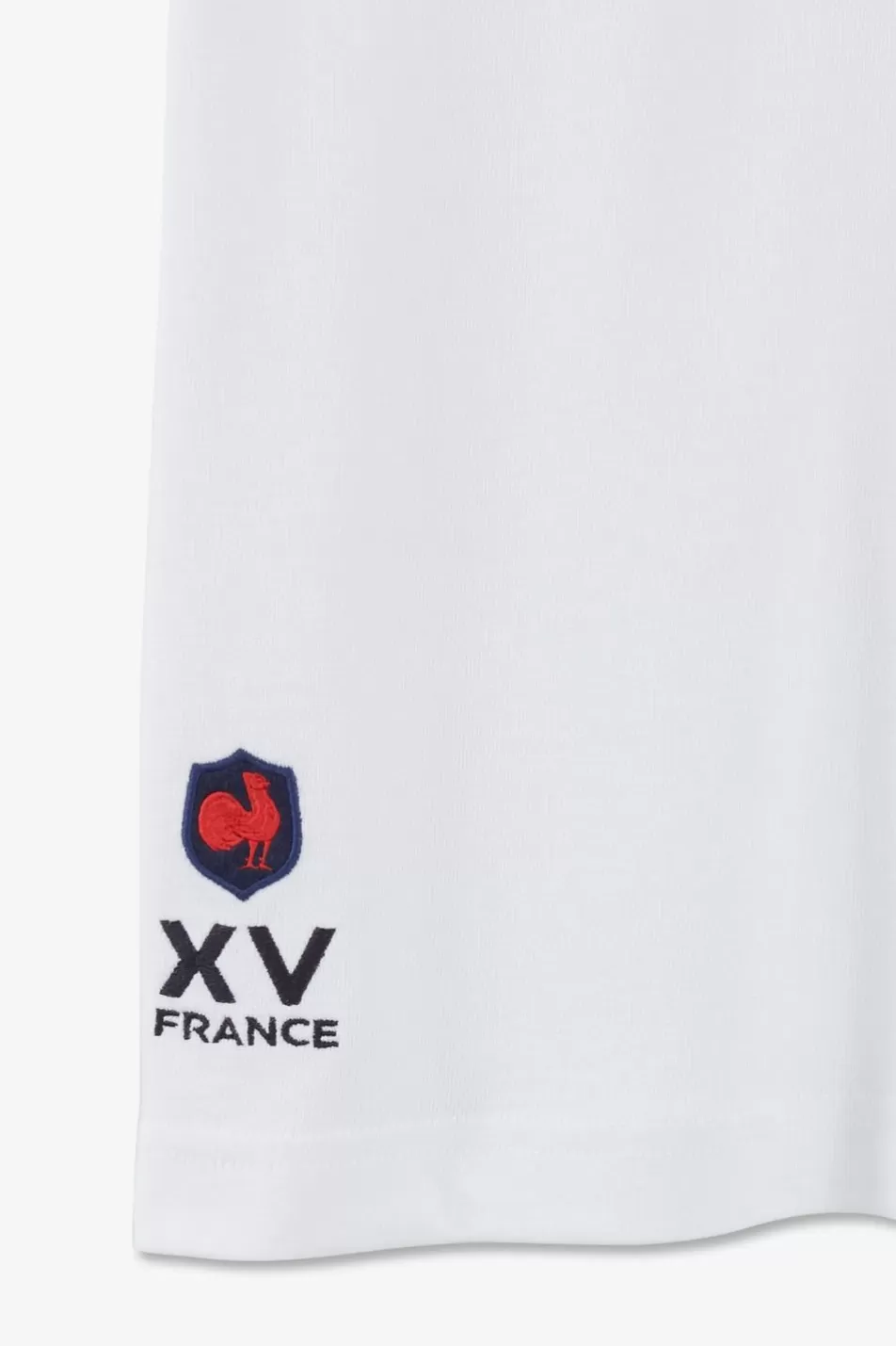 Children | Eden Park Xv De France Short Sleeves Rugby Shirt In Pima Cotton